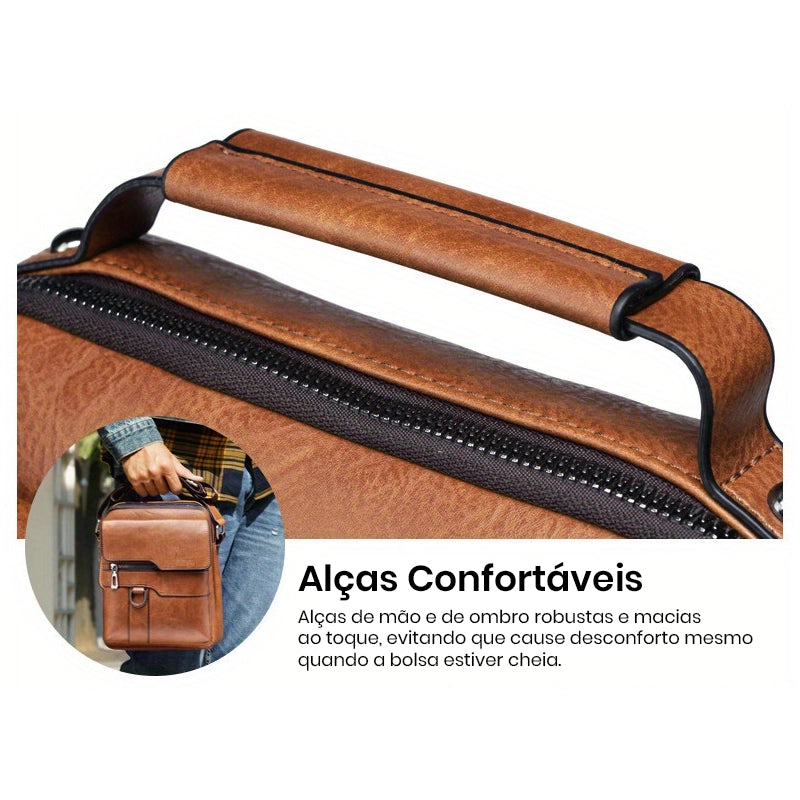 Bolsa Tiracolo Masculina Mensageiro Transversal Carteiro, Bolsas Carteiro, Bolsa Carteiro Masculina