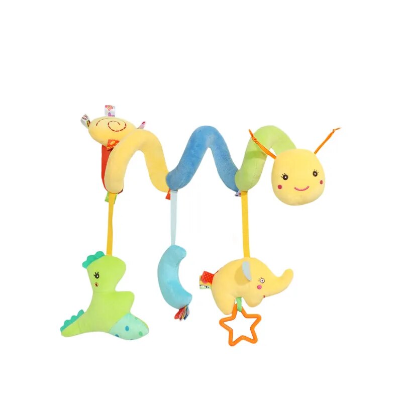 Chocalho Espiral, Chocalho E Mordedor, Melhores Brinquedos Para Bebê 8 Meses